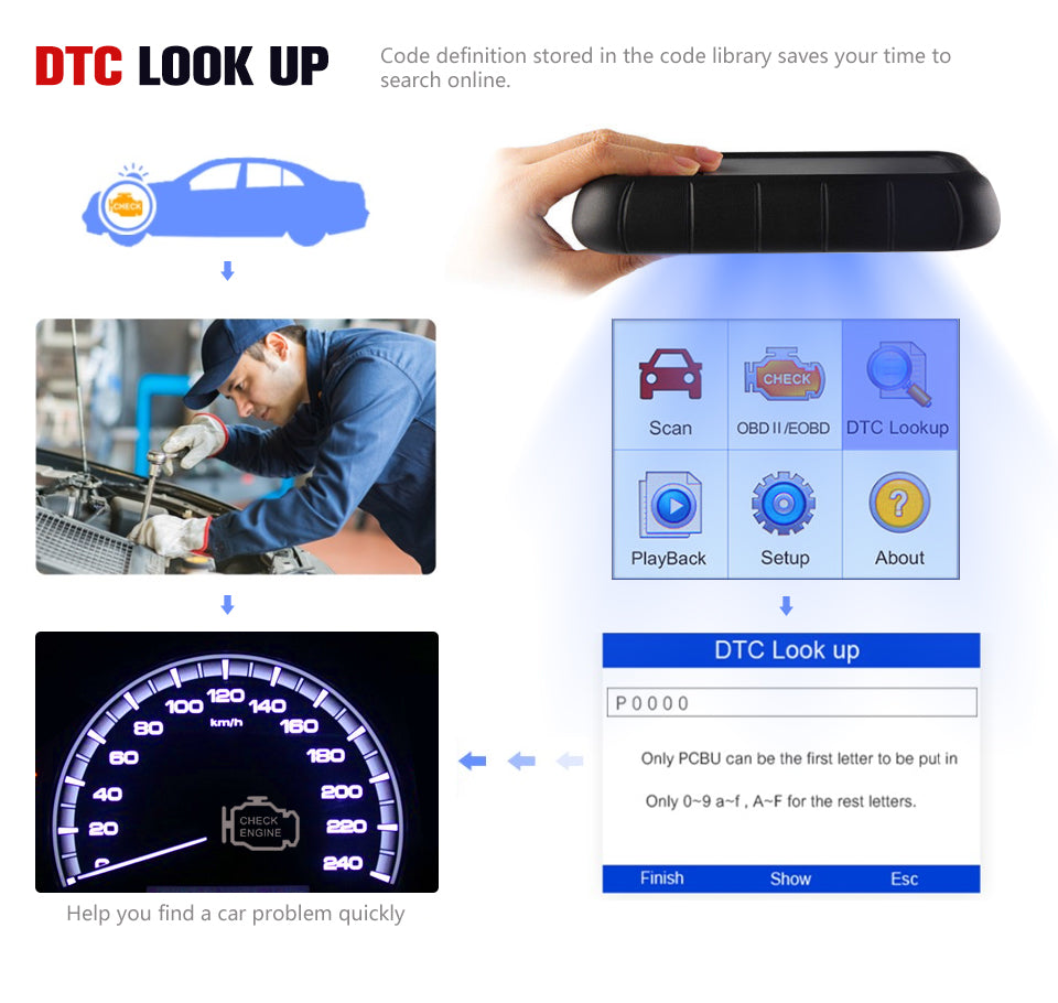 Autel MaxiLink ML629 DTC LOOK UO