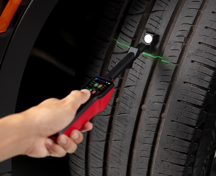 Autel MaxiTPMS TBE200 Laser-enabled Tire Tread and Brake Disc Wear Examiner