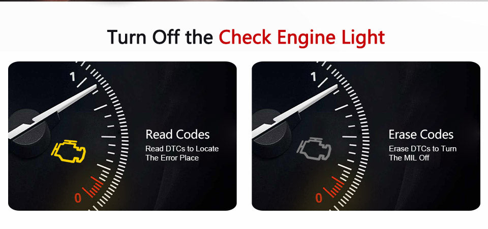 Autel Maxiscan MS609 OBD2 Scanner Full OBDII Functions ABS Car Diagnostic Tool can turn off the check engine light