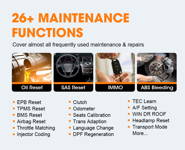 Autel OTOFIX D1 26+ MAINTENANCE