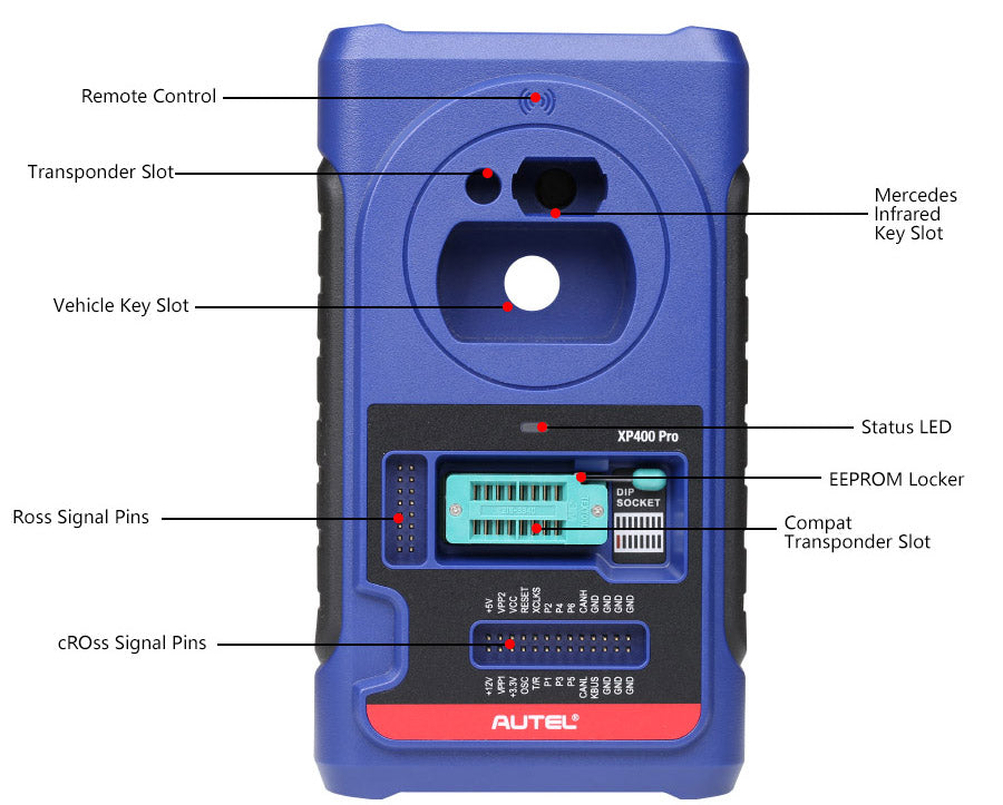 Autel XP400 PRO Key and Chip Programmer for Autel MaxiIM IM608 IM508 Key Programmer