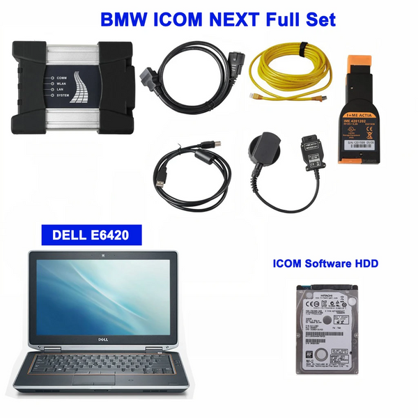 BMW ICOM NEXT A with laptop full set