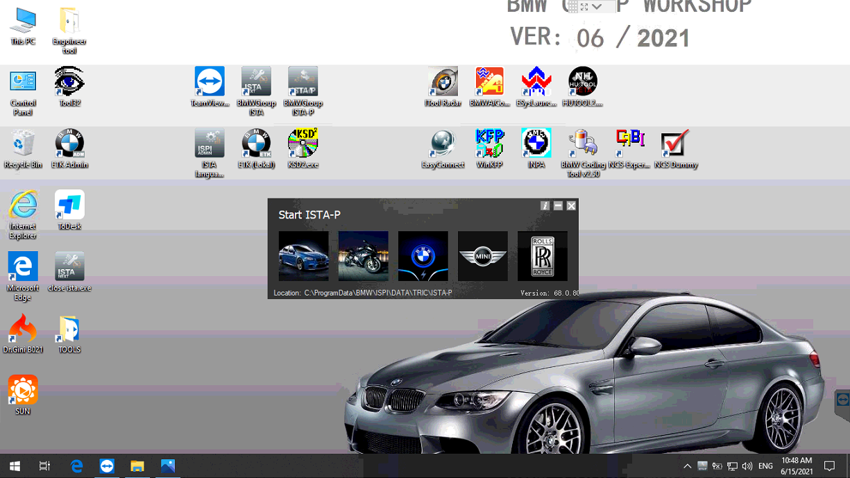 BMW ICOM Software For BMW Rheingold Diagnostic for BMW Ista D/P