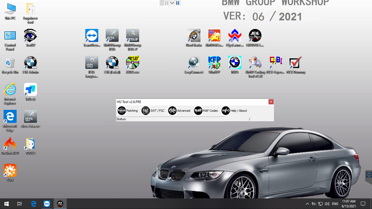 BMW ISTA Diagnostic Software V2021.06 Display