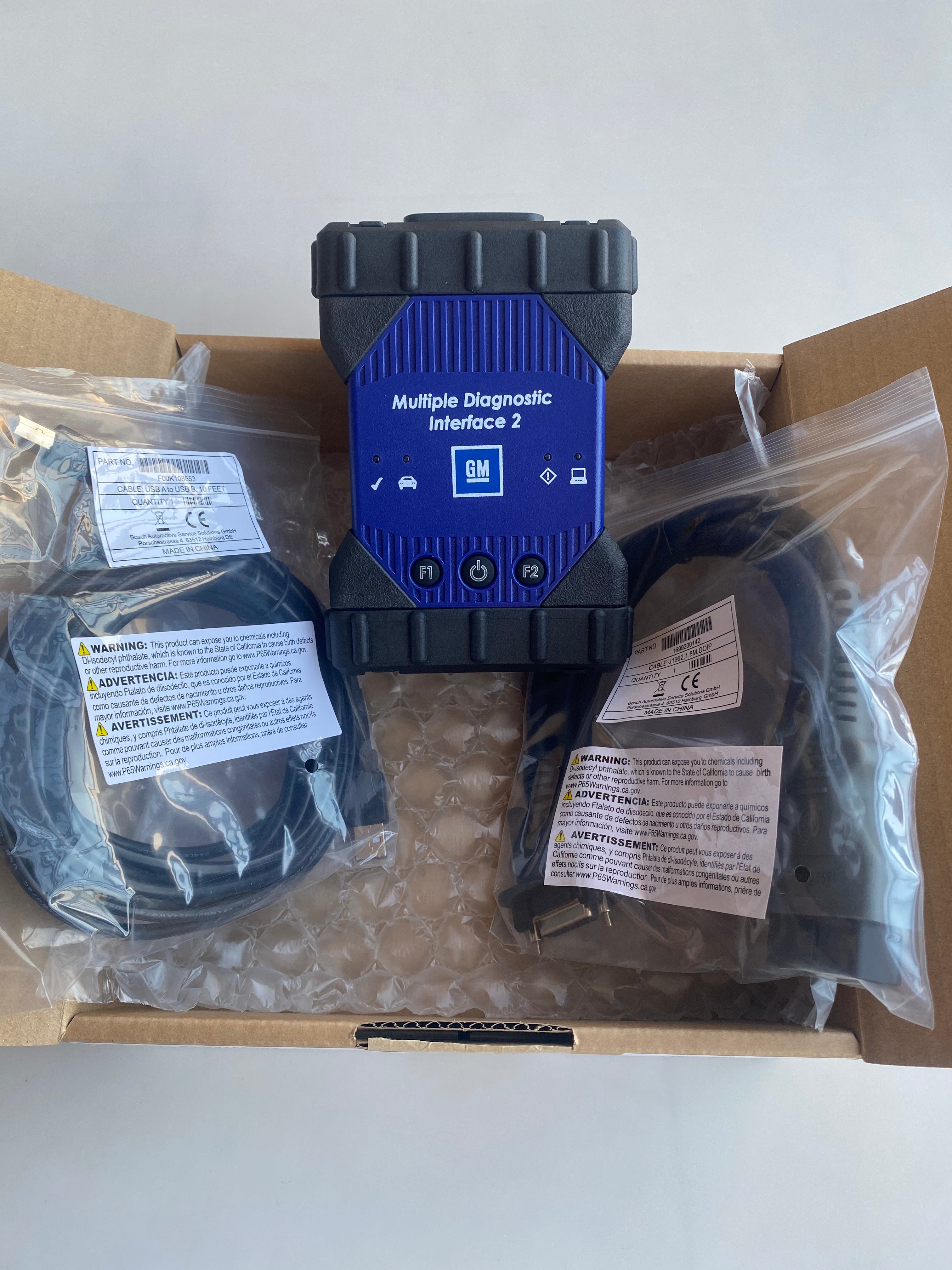 قائمة حزمة أداة التشخيص GM MDI 2 وواجهة التشخيص المتعددة 2