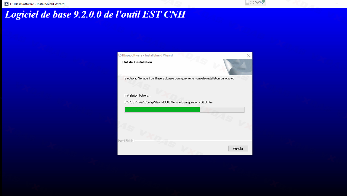 CNH DPA5 Software Display