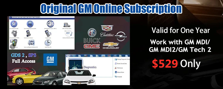 Original GM Online Subscription for One Year