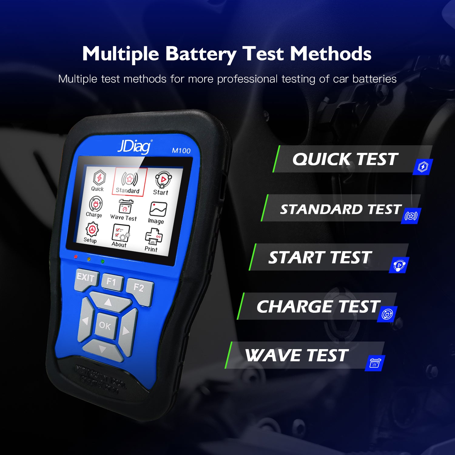 JDiag M100 Motorcycle Diagnostic Tool 