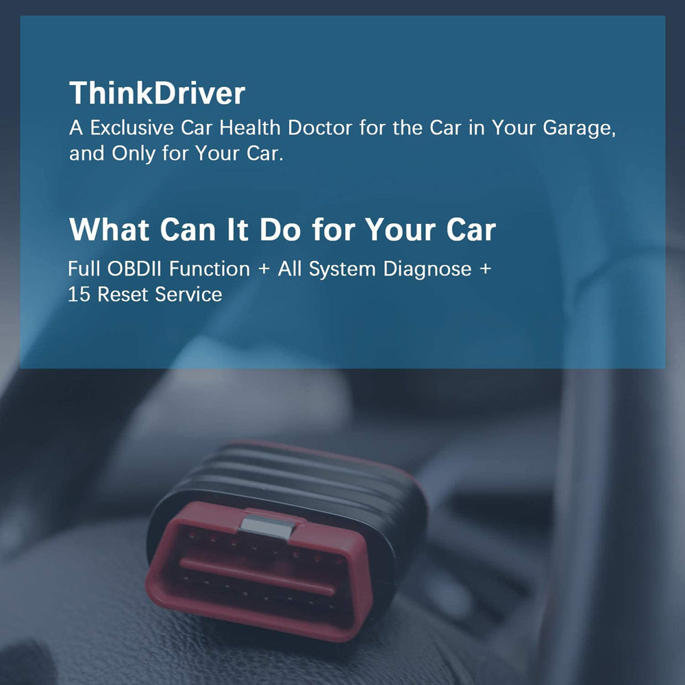 启动适用于IOS和Android的Thinkcar 2 Thinkdriver蓝牙完整系统OBD诊断汽车扫描仪