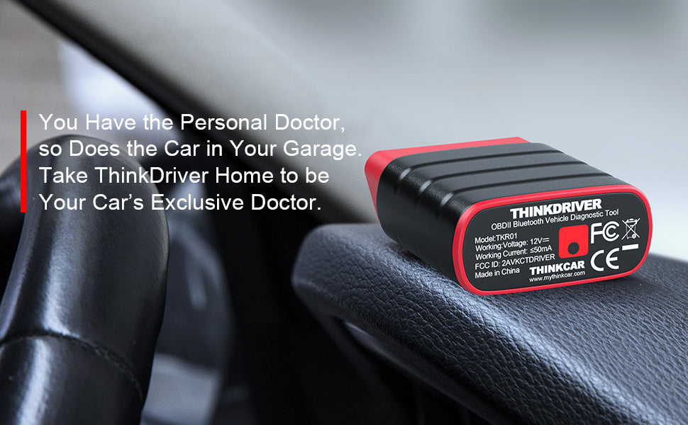 Launch Thinkcar 2 Thinkdriver Bluetooth Full System OBD Diagnostic Car Scanner for IOS & Android