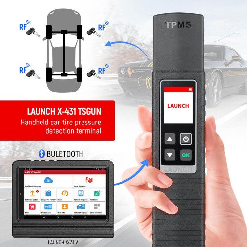 Launch X-431 TSGUN WAND TPMS Handheld Tire Pressure Detector