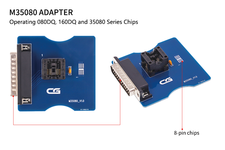 M35080/35160 Adapter for CGDI PRO 9S12 Key Programmer