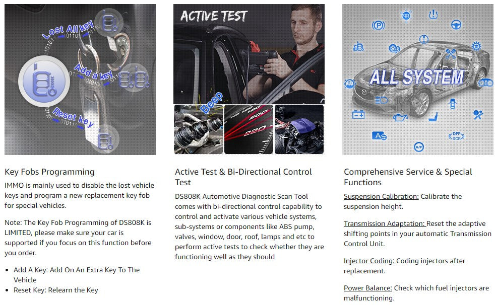 -Upgraded Version of DS808/MP808, Same function with MS906v