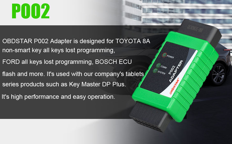 OBDSTAR P002 Adapter Full Package