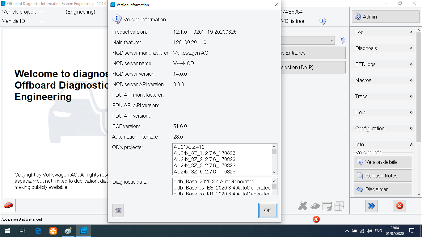 ODIS Software