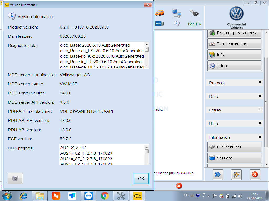 ODIS Software V6.20 VW Audi Elsawin 6.0 Vag ETKA 8.2 ODIS Engineer Software V12.1 Installed In HDD/SSD