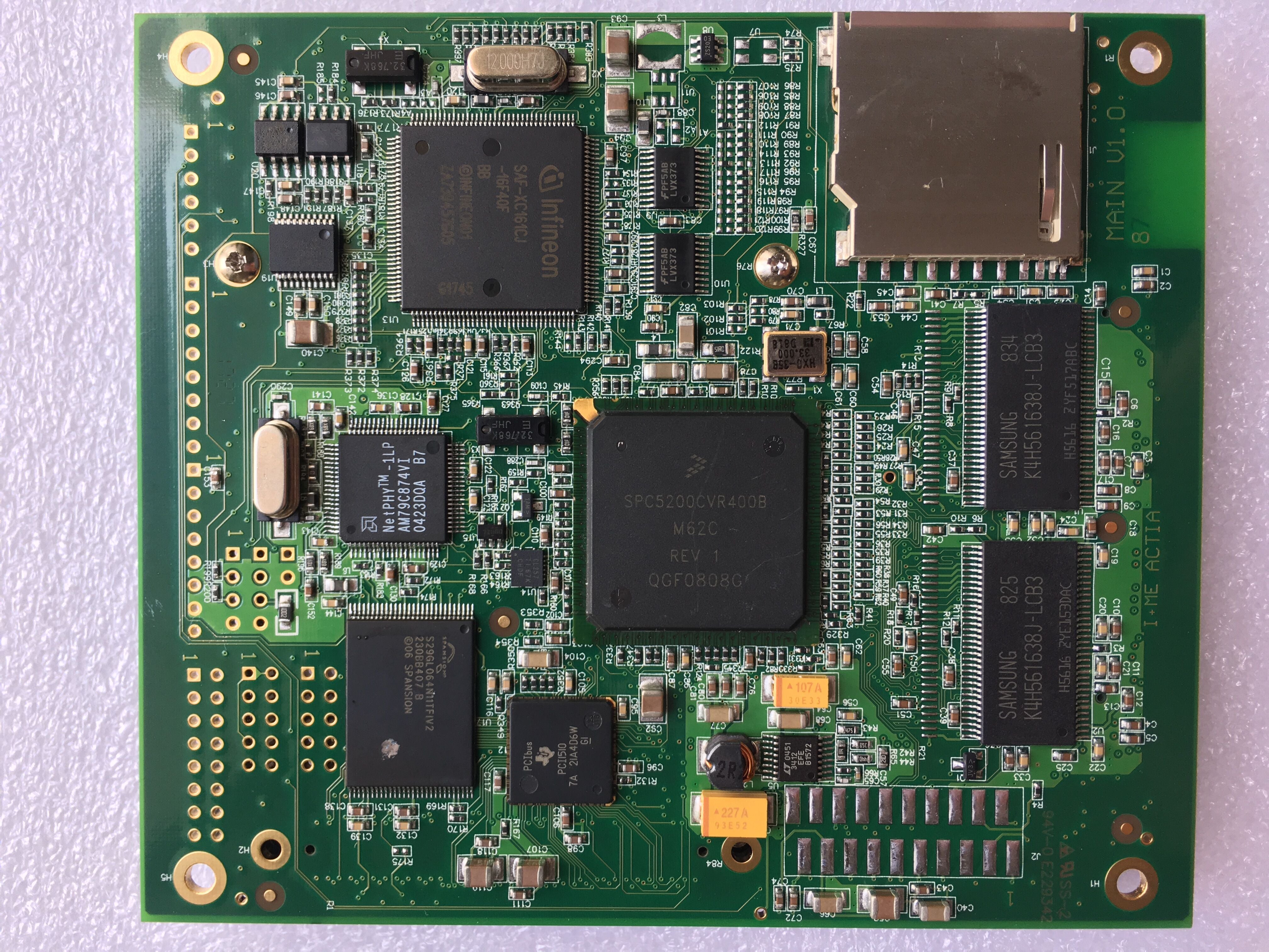 MB Star C4 SD Connect Multiplexer PCB Board Display