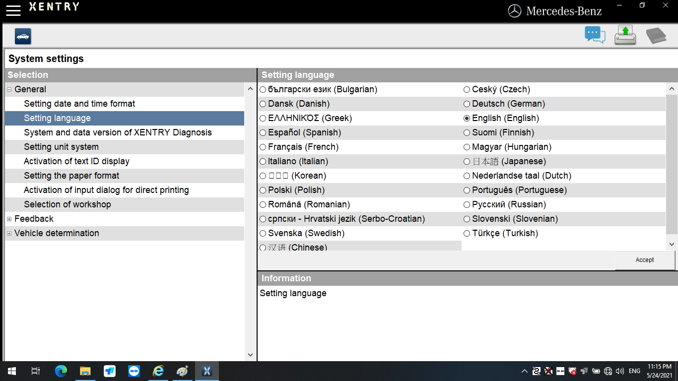 xentry diagnostic software download