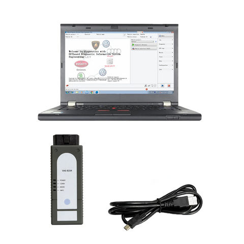 VAS6154 with Latest ODIS Software Installed in Lenovo Laptop Full Set