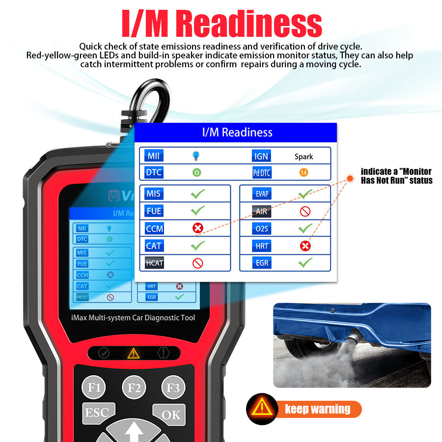 VIDENT iMax4301 VAWS VAG OBD Diagnostic Service Tool with 9 Special Functions