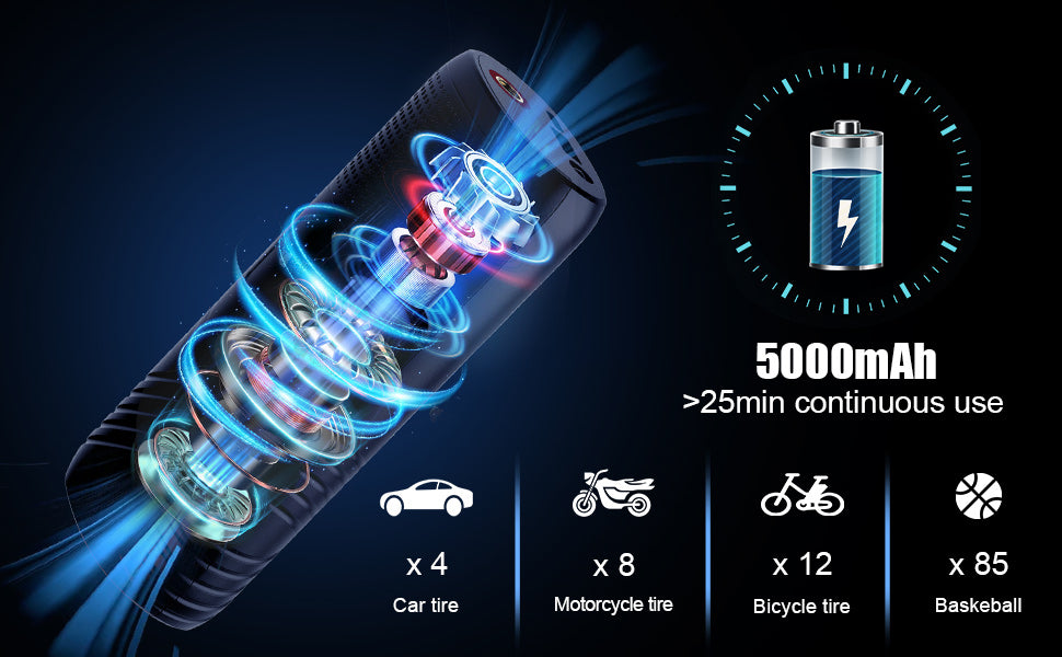 VXDAS intelligent wireless inflatable pump