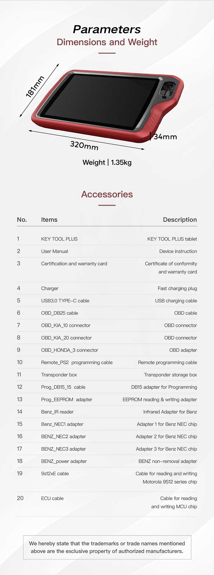 Xhorse VVDI Key Tool Plus Pad Device Full Configuration