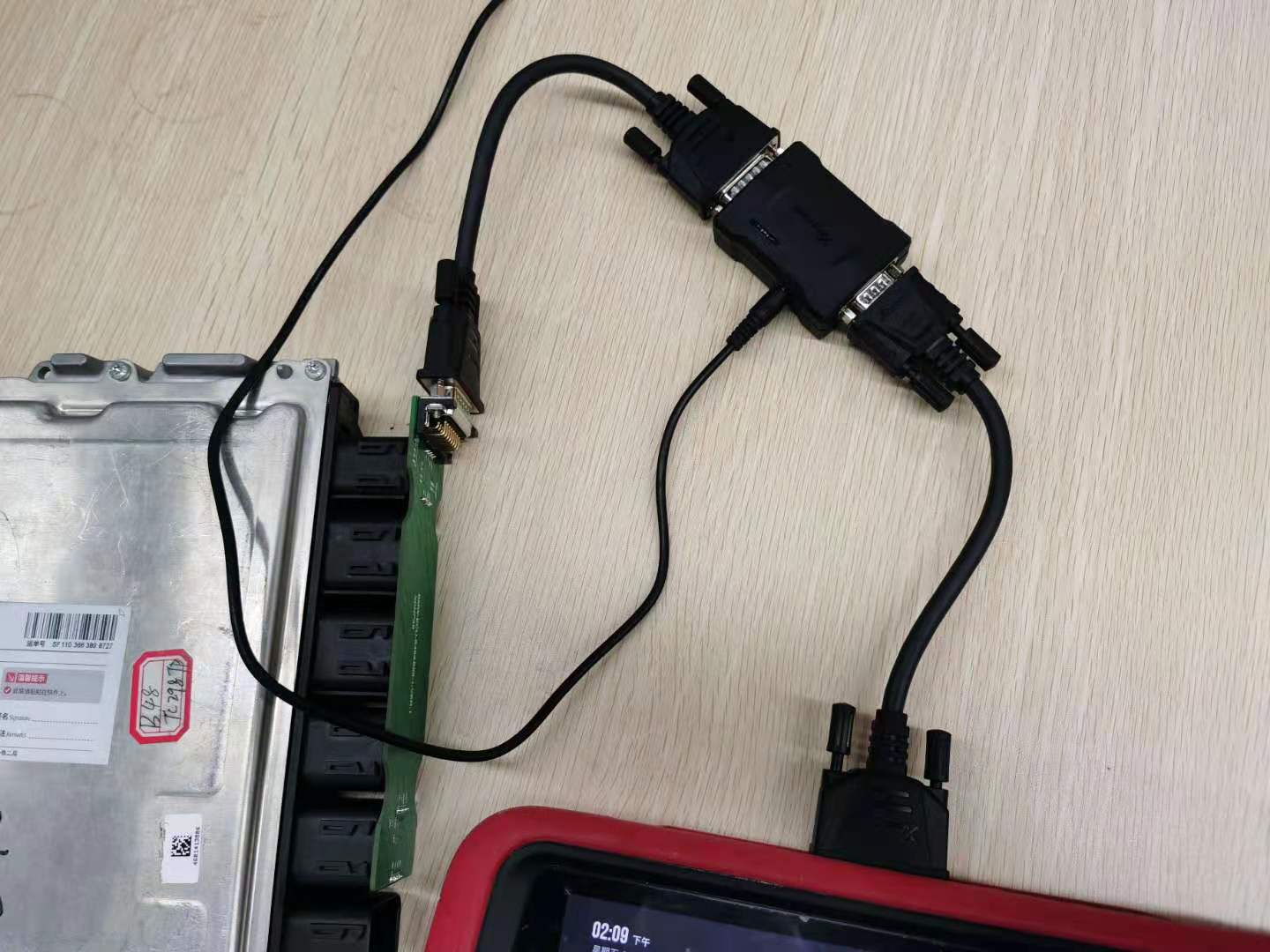 How to Connect XDNP30 ECU Adapter with VVDI Key Tool Plus