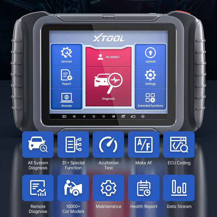 Xtool D8 Scanner 4 Kinds of Functions