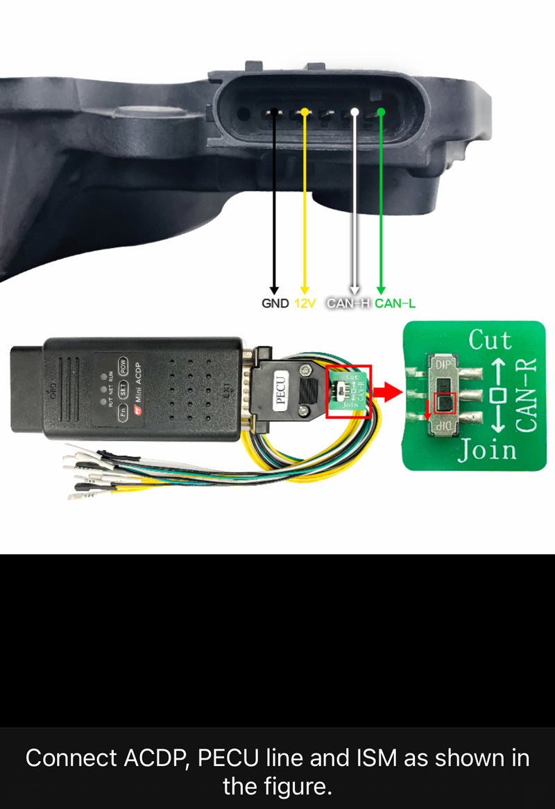 Yanhua Mini ACDP Module18 Benz DME ISM Reflash