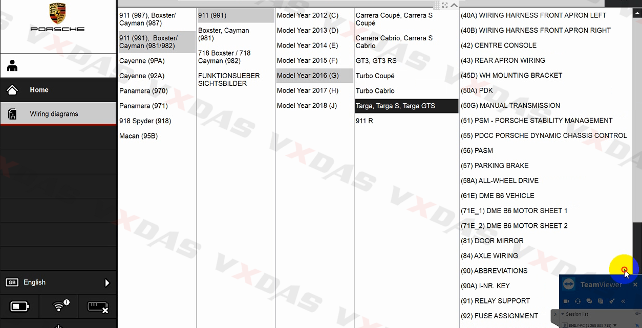 Piwis 3 Software Display
