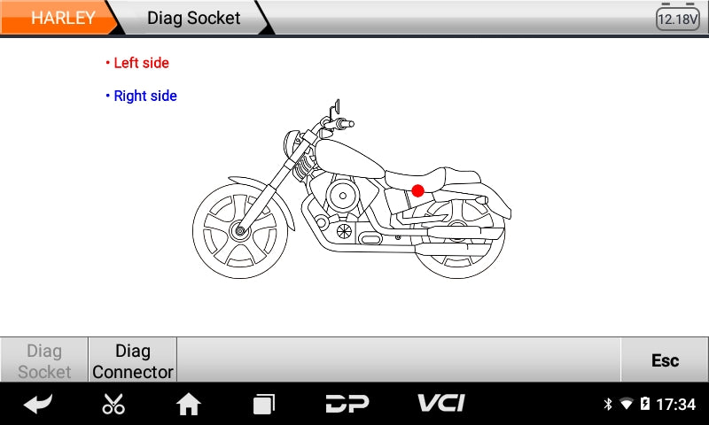 OBDSTAR IScan Motorcycle Diagnostic Tool For H*arley Motorcycle Diagnostic Scanner Automatic Scanning VIN Recognition - VXDAS Official Store