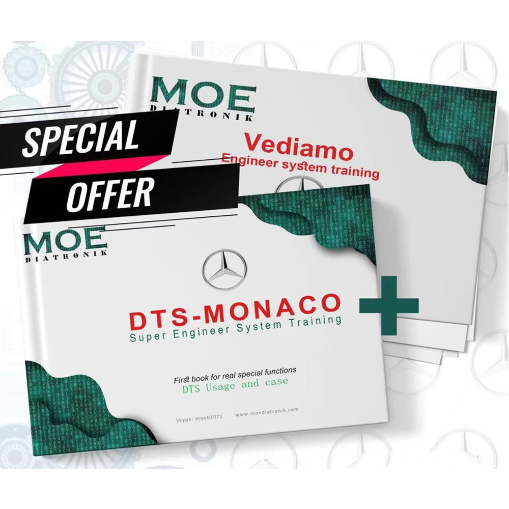 MOE Vediamo and DTS MONACO Training Book