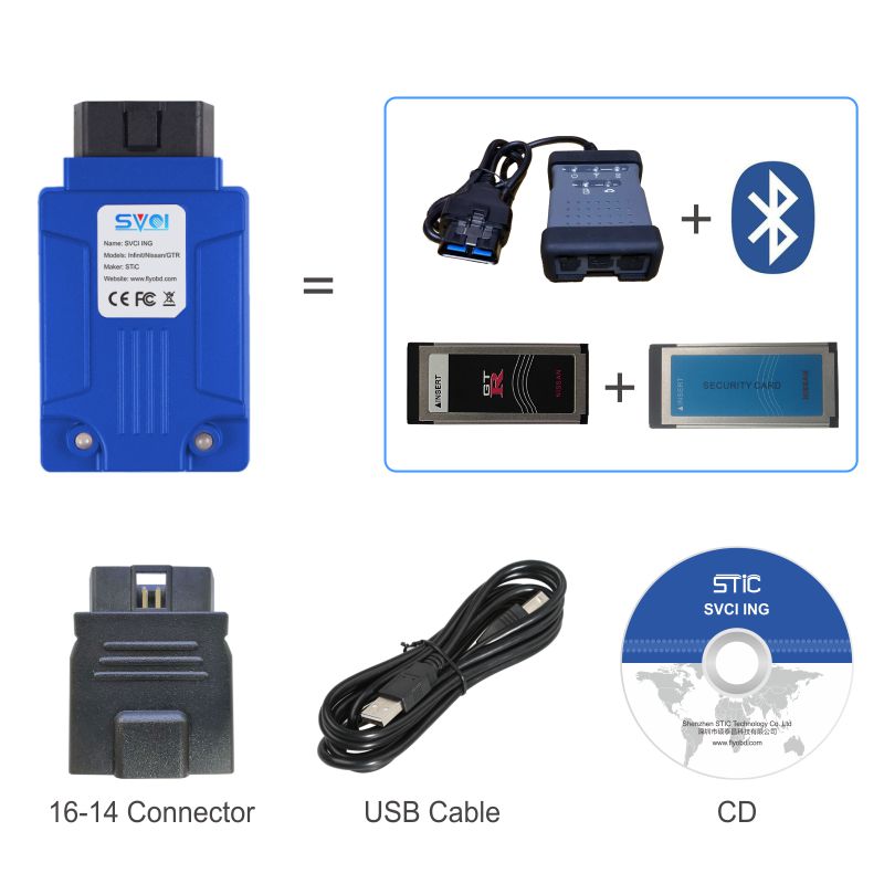 SVCI ING Nissan diagnostic tool