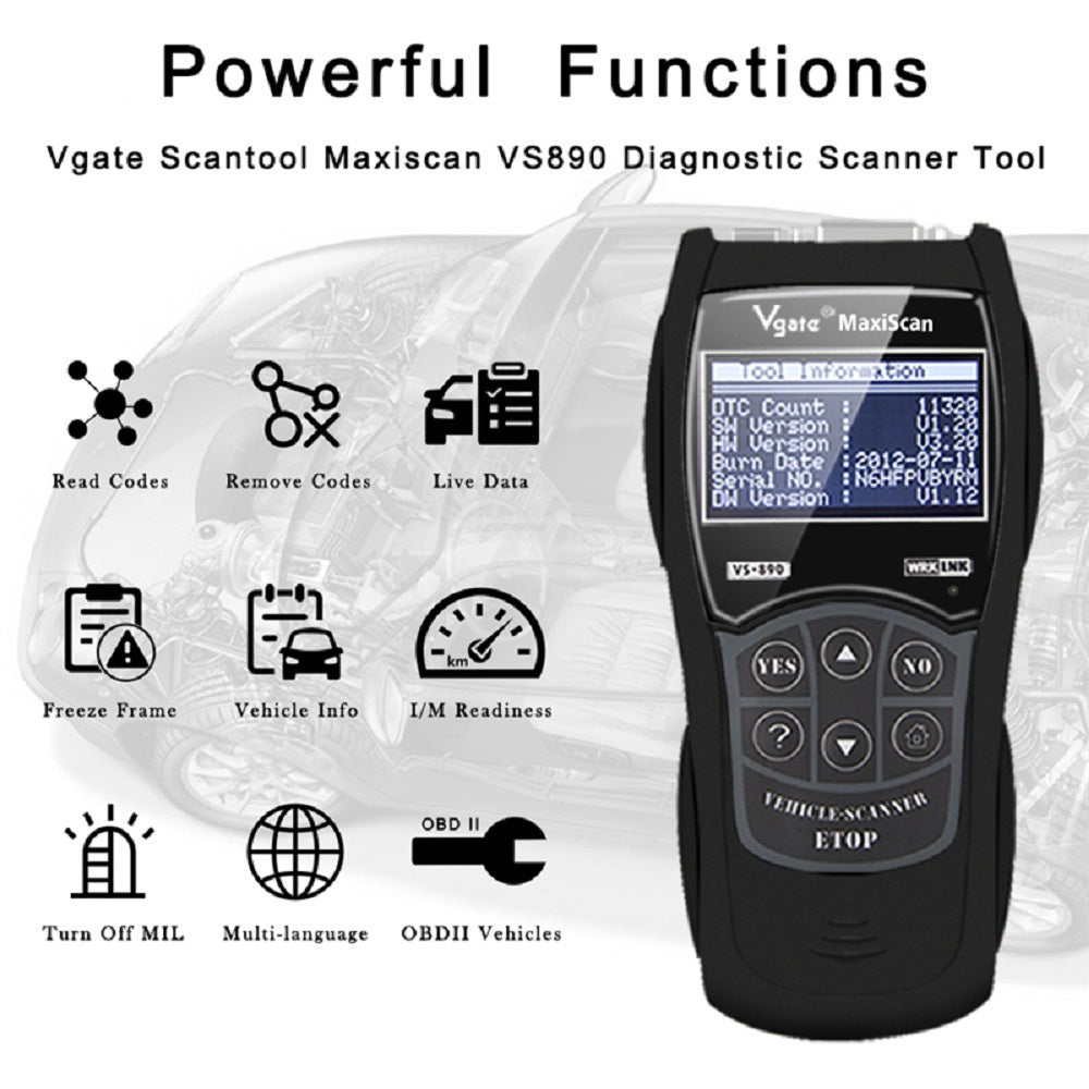 Vgate Maxiscan VS890