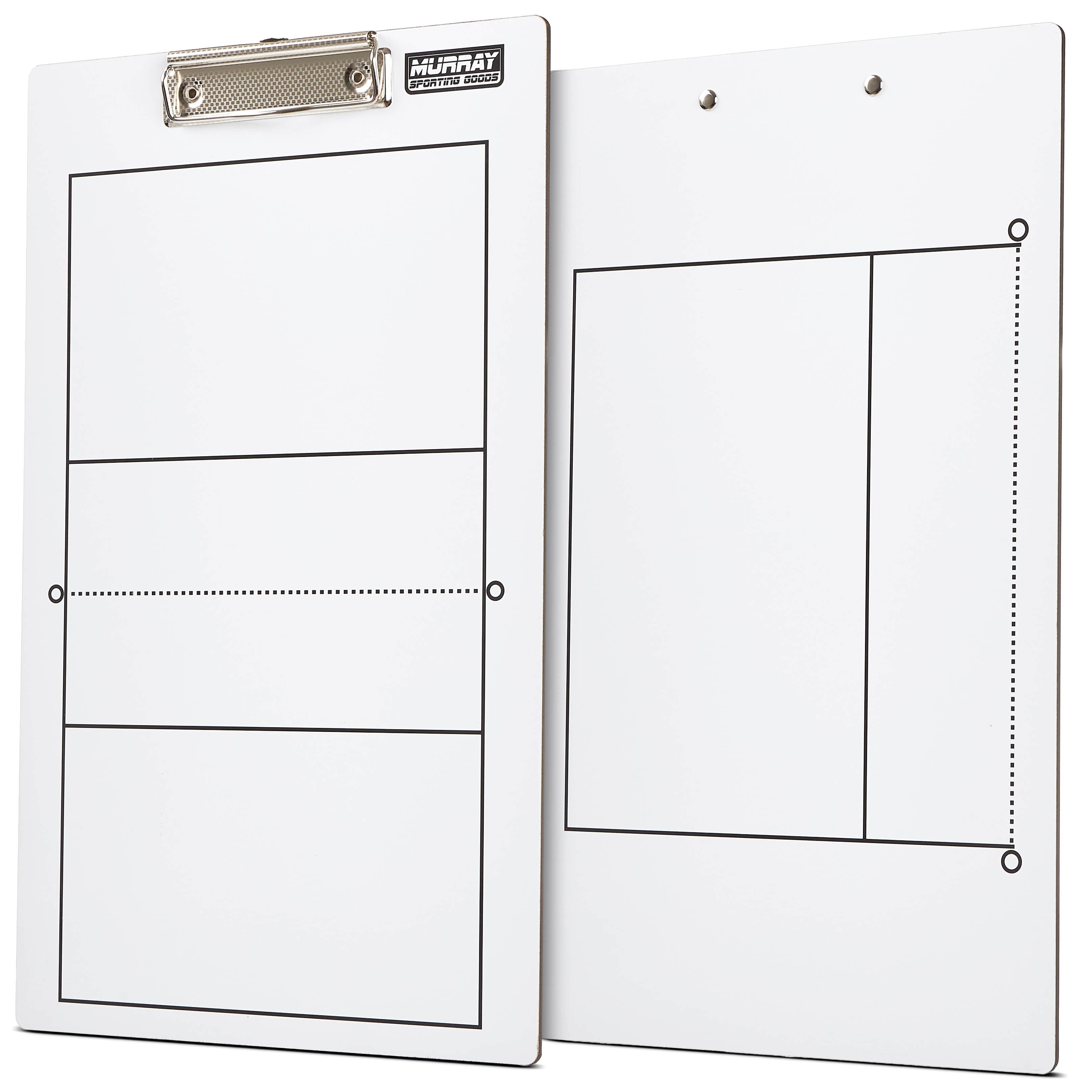 Murray Sporting Goods Dry Erase Volleyball Coaches Clipboard