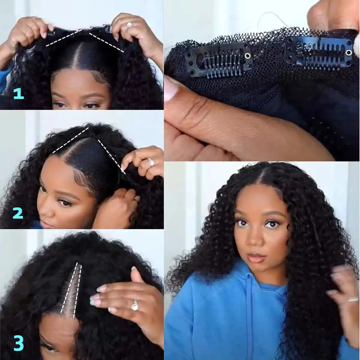 easy wear and go v part wig 