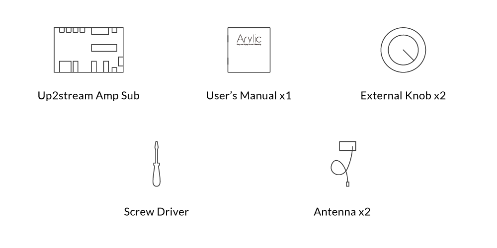 subwoofer amplifier board accessories