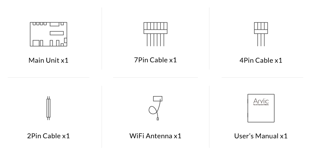 wifi stereo receiver accessories