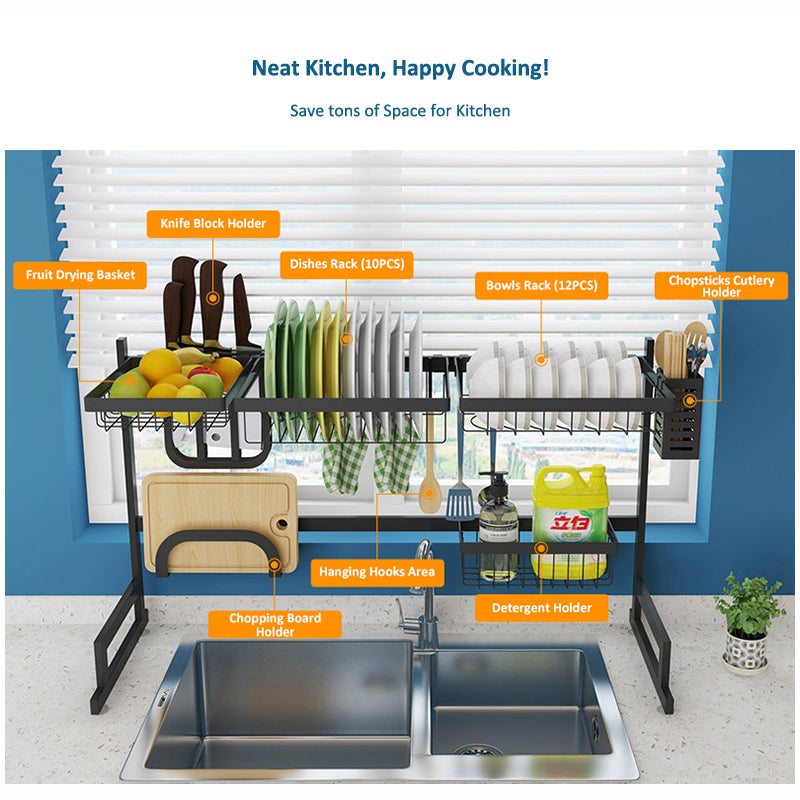 Bowl Dish Draining Shelf