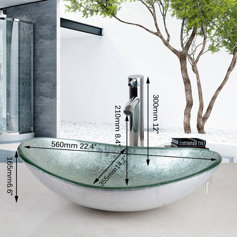 Bathroom Glass Basin Sink