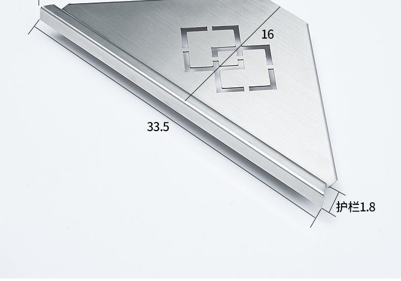 Stainless Steel Bathroom Shelf