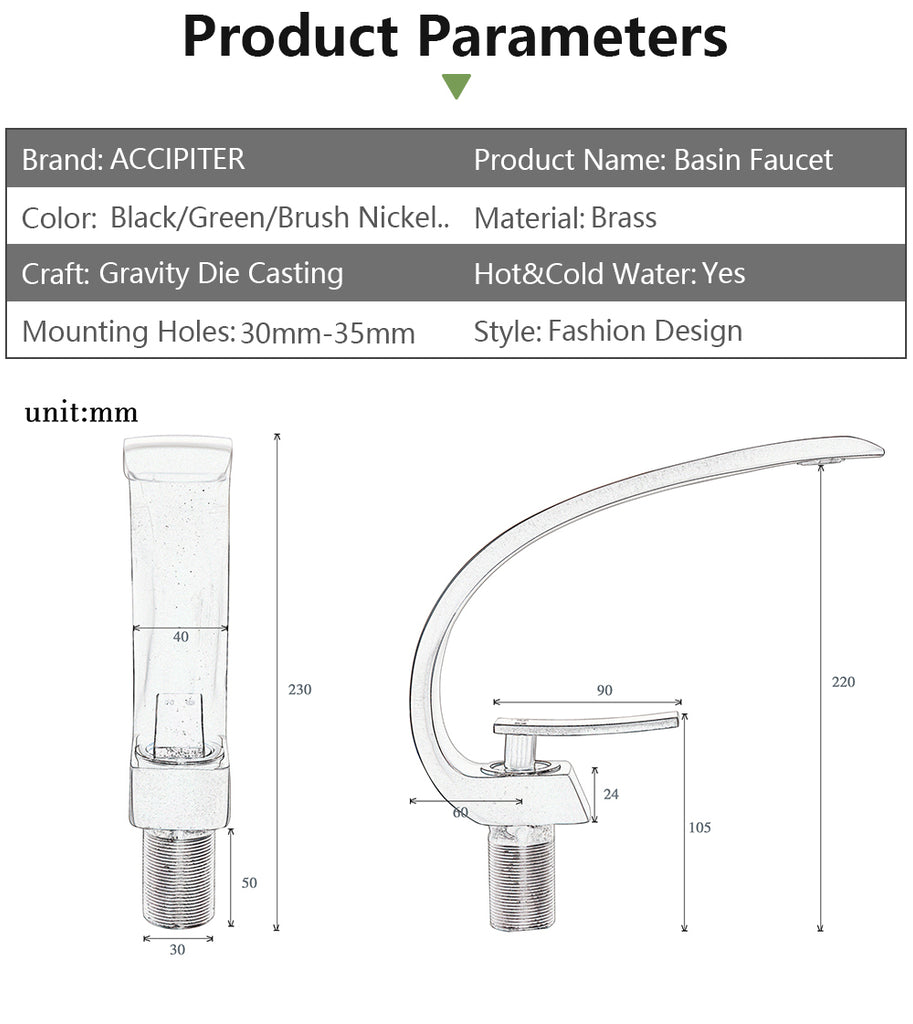 Bathroom Modern Basin Faucet