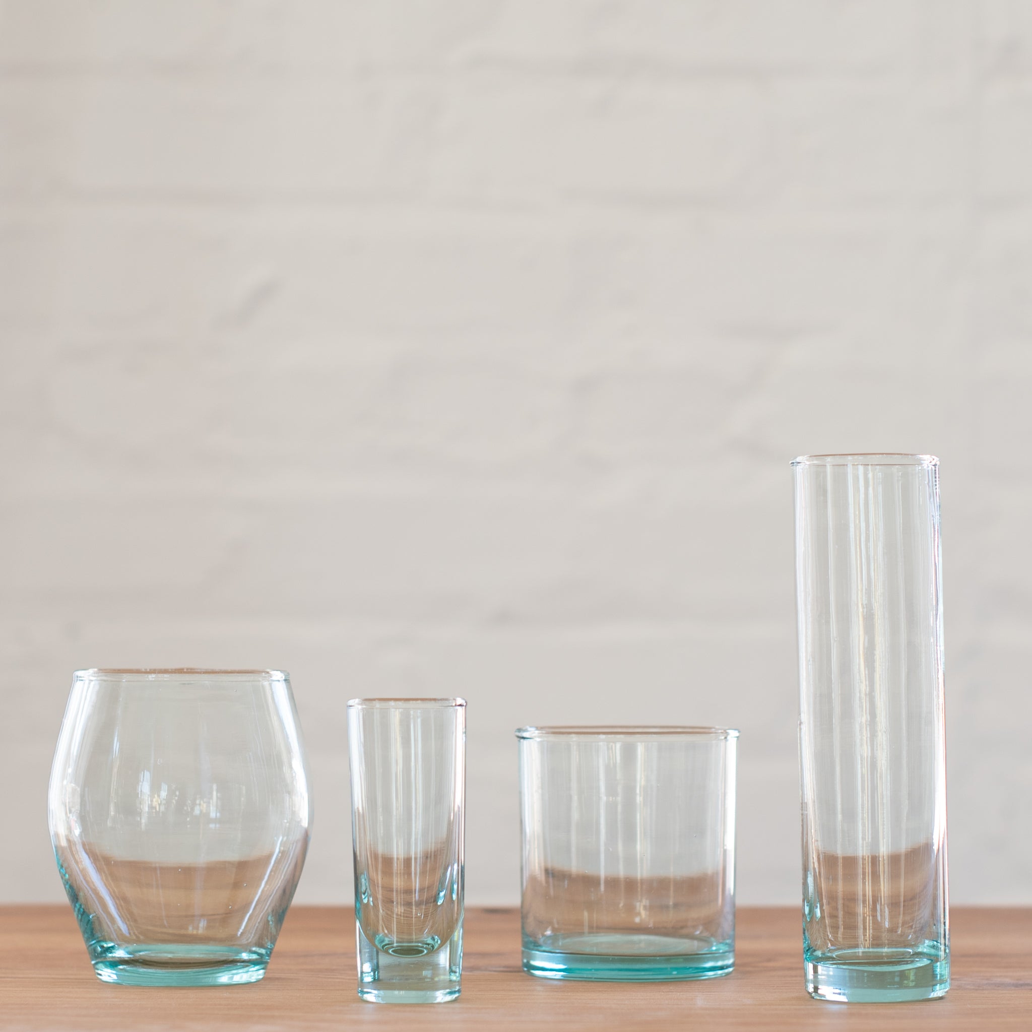 Recycled Glassware