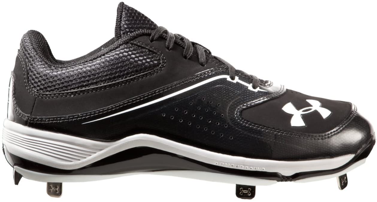 New Under Armour Mens Baseball Cleats Size 9 M Ignite Low Black