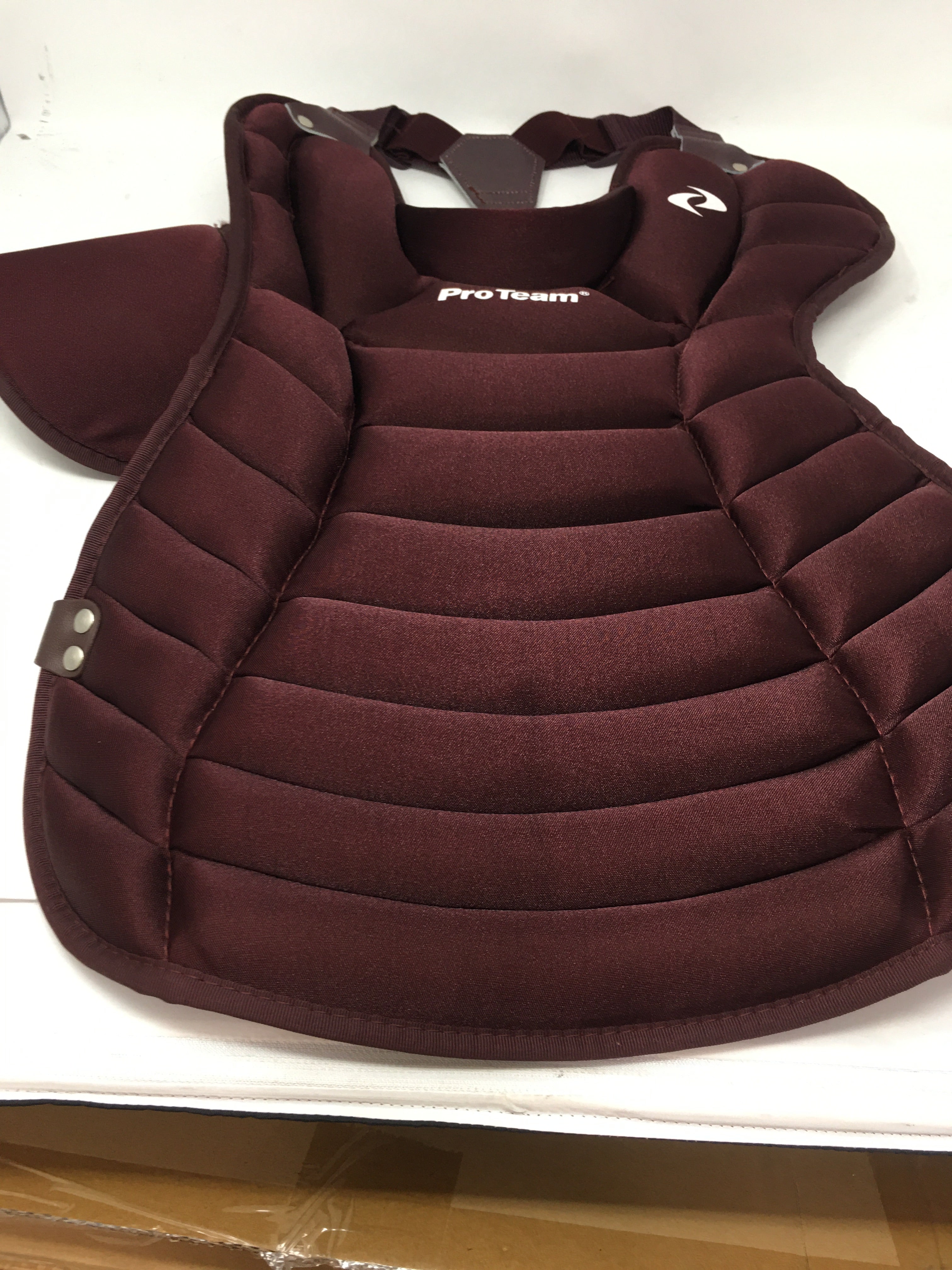 New Pro Team CPPRO-2 Catchers Chest Protector 16In Maroon