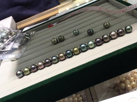 stunning tahitian loose pearls