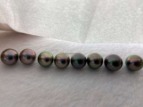 top gem quality multicolor tahitian black pearl bracelet