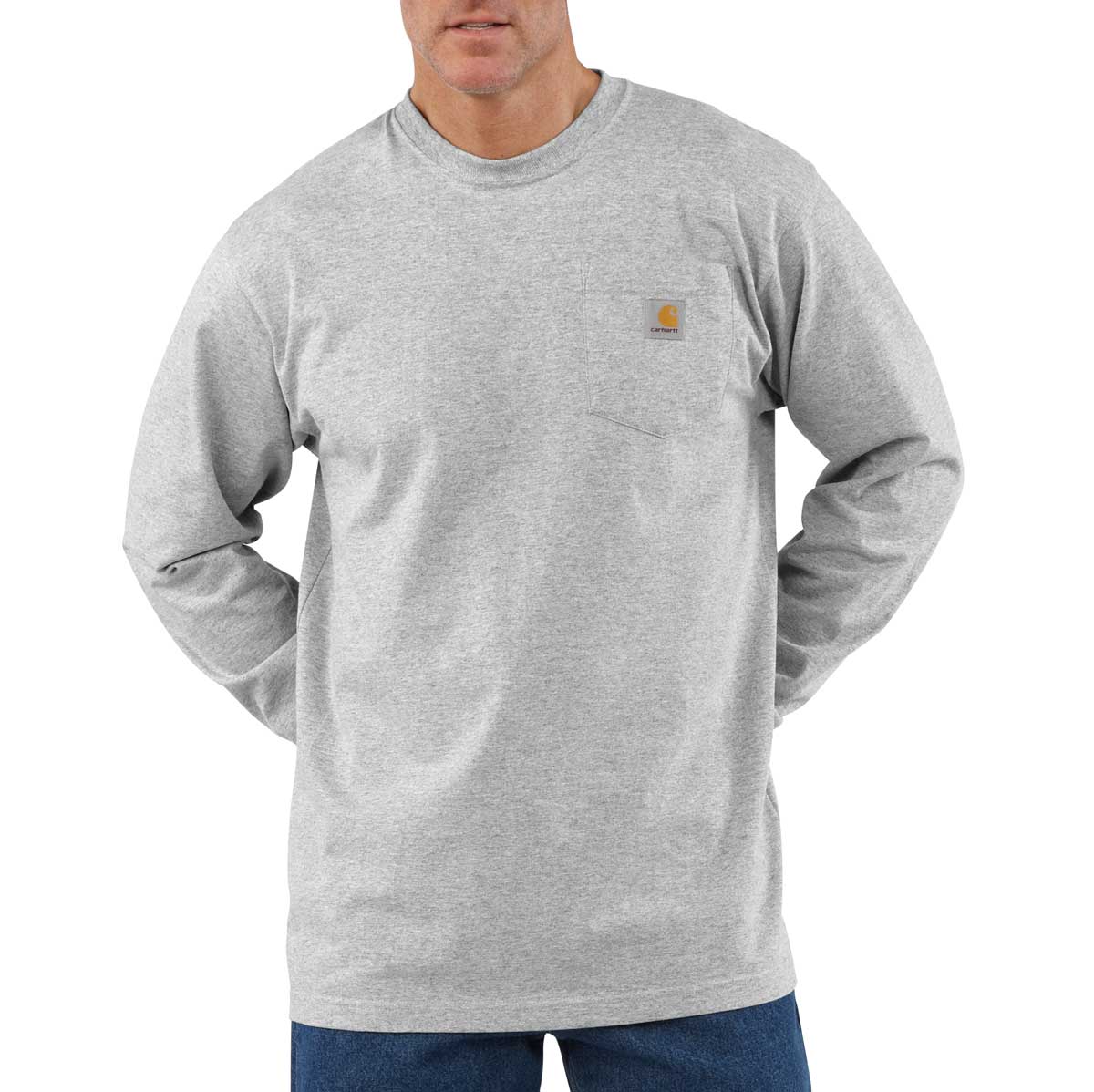 Carhartt K126 Loose Fit Heavyweight Long-Sleeve Pocket T-Shirt