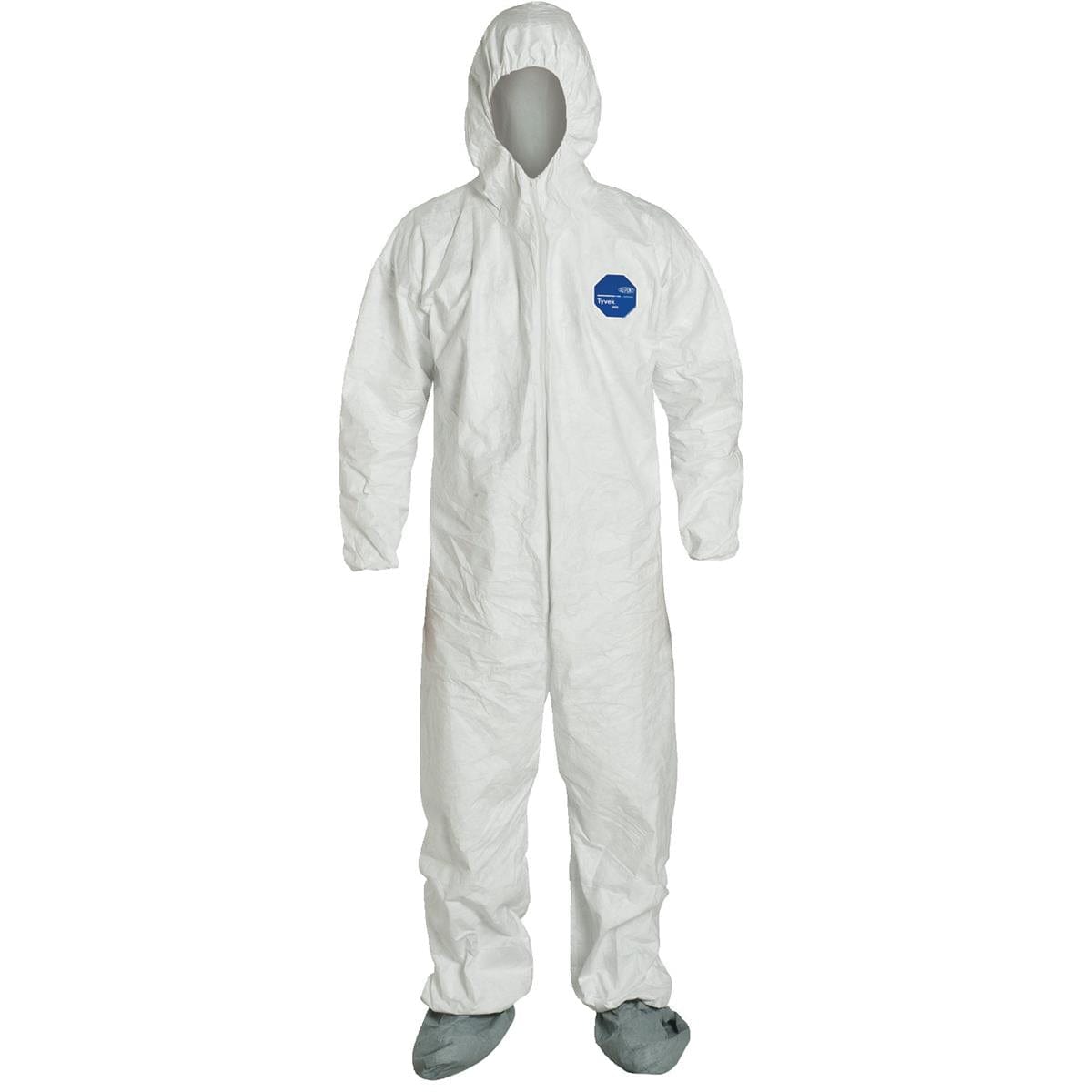 DuPont Tyvek 400 Hooded Coveralls with Elastic Wrists & Booties