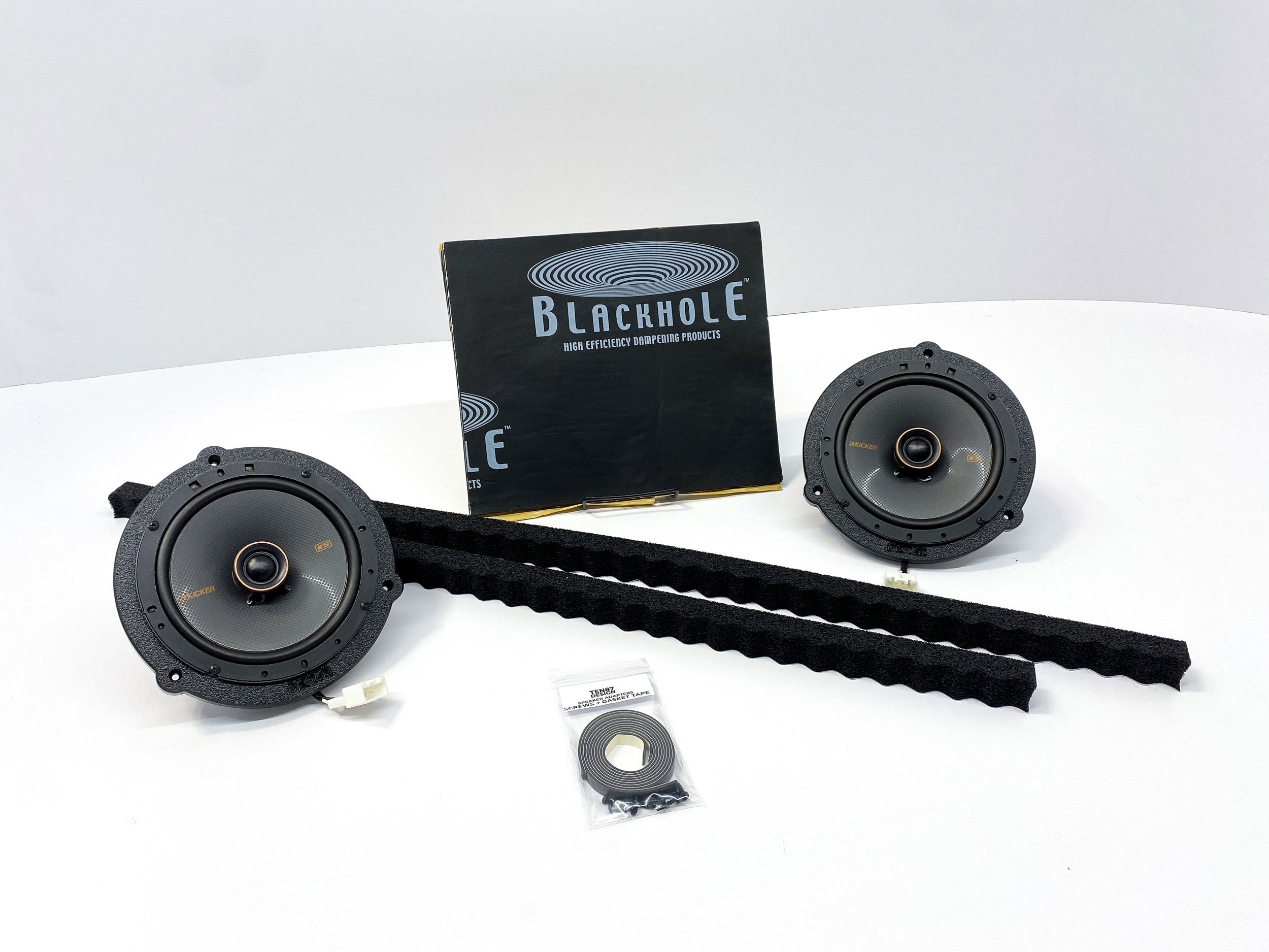 Kicker KS Plug & Play Speaker Kit Upgrade - Designed for 2015-2024 F-150 and 2017-2024 SuperDuty